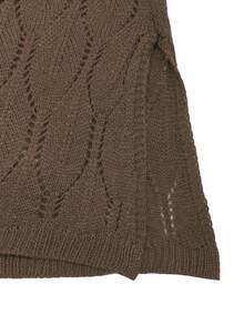 Abito casual da donna con scollo a V, tinta unita, orlo con spacco, tutto bianco per l'estate, crema gialla per il ritorno a scuola in autunno, abito lungo elegante per feste in autunno/inverno (motivo casuale), vacanza al mare - Cachi - Visualizzare 10