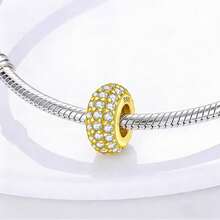 1pc Cute Cartoon Boy And Girl Charms Couple Beads Fit Original Bracelet & Bangle, Fashion DIY Jewelry Gift For Lovers Valentine's Day - Multicolor - View 12