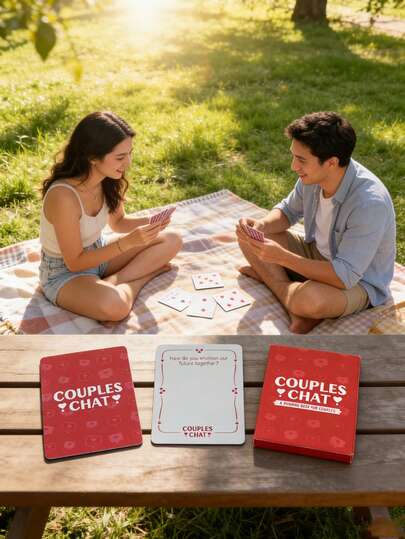 Conversation Games For Couples English Cards, Valentine's Day Gifts For Perfect Date Night, Enhance Exploration And Deepen Your Connection With Your Partner, Enjoyable Games, A Fun Game Night