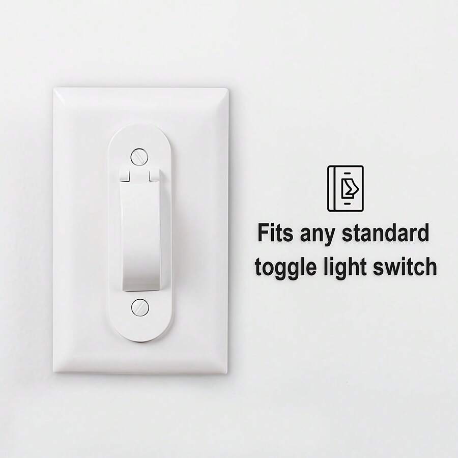 2/4pcs Switch Guard Covers, Transparent And White, Suitable For Toggle Switch/Rocker Switch, Blocking Switch Action, Safety Switch Lock, Switch Protective Cover, For Wall Light Switch Protection From Pets And Adults. Protects Toggle Light Switch Plate, Keeps Light On Or Off, Safeguards Your Lights Or Circuits - Multicolor - View 1