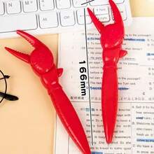 Creative Crab Claw Pen, Funny Crab Clip Neutral Pen, Press-Type Clip-On Ballpoint Pen - Multicolor - View 3