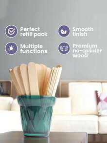 100pcs High Quality Painless Wax Strips For Body And Facial Hair Removal - View 3