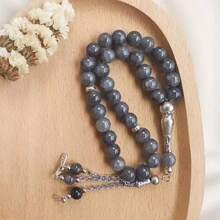 1pc 33 Beads 10mm Ramadan Prayer Beads, Arabic Rosary Bracelet, Suitable For Men And Women, Essential For Ramadan - Multicolor - View 7