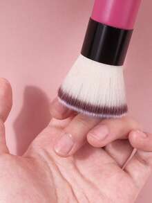 2支/1支蓬松柔软指甲清洁刷，指甲粉刷，多功能化妆刷/指甲刷，便携工具 - 彩色 - 查看 8