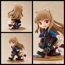 1个狼与香辛料 Holo 可爱狼女桌面摆件模型娃娃盒装收藏品 - 彩色 - 查看 1