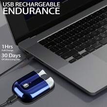 新款迷你双头电动剃须刀，配备双环磁吸刀片，升级版便携式剃须刀，USB充电式小巧男士剃须刀，家用/车载/旅行两用电动剃须刀 - 多色 - 查看 9