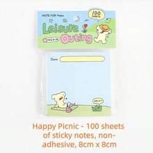 100 Tờ Giấy Ghi Nhớ Hình Hoạt Hình Dễ Thương, Giấy Không Dính, Sổ Nhật Ký, Giấy Ghi Chú Dán Tủ Lạnh, Giấy Ghi Nhớ Hình Động Vật Đáng Yêu, Đồ Dùng Học Tập Cần Thiết - Một cỡ - Xem 15