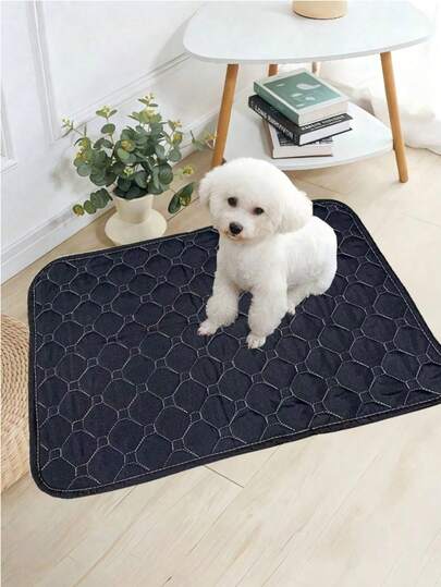1pc/2pcs Washable Non-Slip Absorbent & Quick Dry Hamster/Rabbit Urine Pad, Reusable Pet Pee Mat Suitable For Small Animals All Seasons