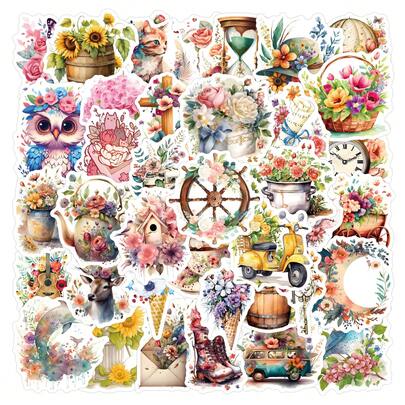 Dekorative Aufkleber, Kunst & Handwerk, zum Dekorieren von Schreibwaren, Tassen, Gepäck, Kühlschränken, Skateboards, Gitarren