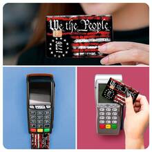 4pcs Colorful Credit Card Skin Stickers, Waterproof Scratch-Resistant Personalized Decorative Protective Stickers, Suitable For Credit/Debit/Transit Cards - C-multicolor - View 7
