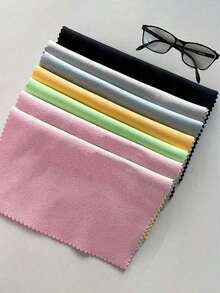 Glasses Cleaning Cloth Anti-Fog Glasses Cloth Glass Cleaning Cloth For Eyeglasses Phone Camera Lens For Back To School Office Gym Travel Essential - Multicolor - View 12