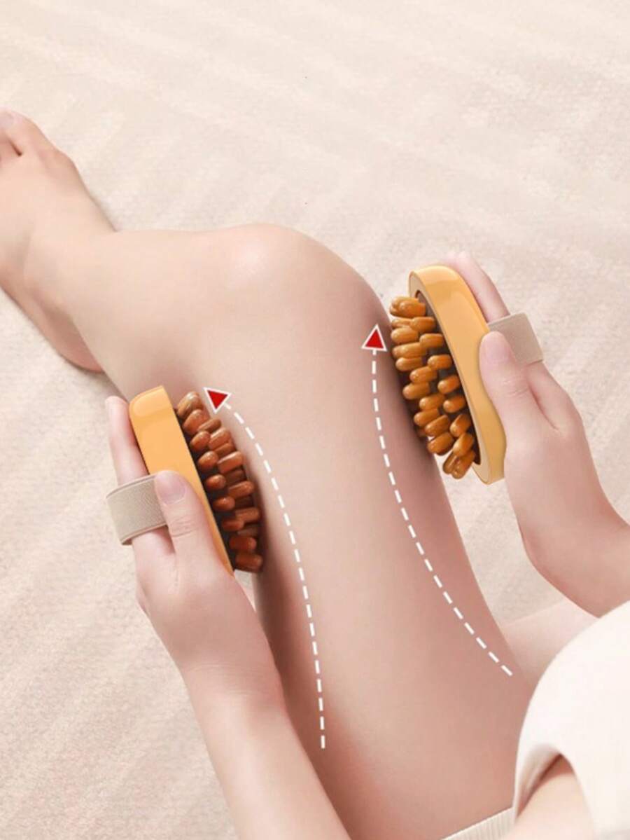 1/2 chiếc bàn chải massage, bàn chải, lược massage, bàn chải thoa tinh dầu toàn thân, bàn chải đệm khí toàn thân, bàn chải nhào mỡ bụng, dụng cụ massage - Nhiều màu - Xem 1