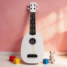4-String Guitar Model, Toy Musical Instrument, Birthday Party Gift, Guitar, Holiday Gift, Suitable For Beginners, Ukulele, Toy Instrument - Multicolor - View 7