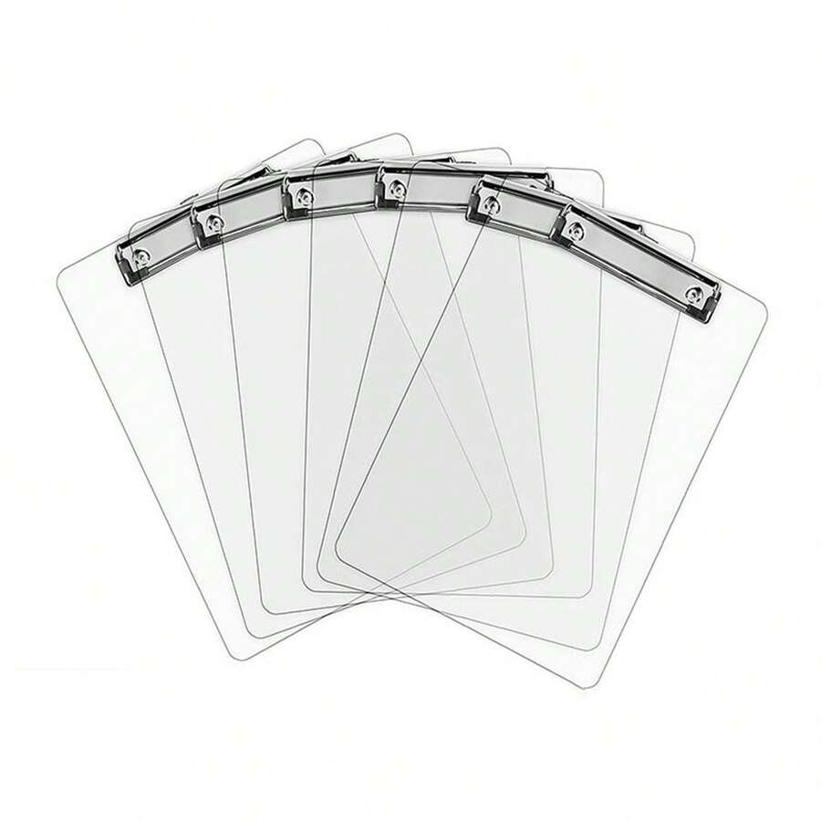 1/5 cái bảng kẹp giấy trong suốt khổ A4, tập viết cho học sinh, bìa đựng tài liệu cứng. - nhiều màu - Xem 1