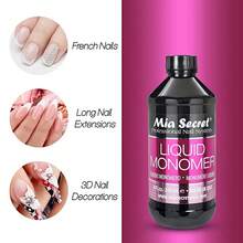 8 Oz / 240ml LIQUID MONOMER PROFESSIONAL ACRYLIC NAIL SYSTEM - 1 - View 3
