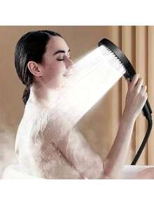 Chuveiro de Alta Pressão com 3 Modos - Chuveiro de Mão Economizador de Água com Jato de Chuva/Massagem/Jato de Força - Fluxo Forte Mesmo para Baixa Pressão de Água - Estilo de Hotel de Luxo para Casa, Apartamento e Trailer - multicolorido - Visão 4