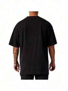 Brooklyn Every Day Men's Oversized T-Shirt New York Brooklyn Extraordinary, Sizes S To Plus Size 6XL, 100% Cotton, 18 Colors - 黑色 - 查看 2