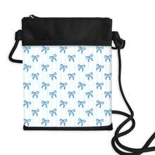 1pc Cute Minimalist Bow Pattern Sanitary Pad/Tampon Pouch, Makeup Bag, Large Capacity Portable Menstrual Pad Organizer - Multicolor - View 5