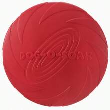 1pc Colorful Durable Dog Toy Flying Disc, Outdoor Game Training Interactive Supplies For Puppy - Multicolor - View 17