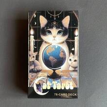 猫咪塔罗牌 78张牌 英文塔罗牌游戏 - A - 查看 2