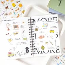 24pcs/Set Romantic Love Letter Theme Stickers, Precut Transparent PET Material Artistic Romantic Stickers, Suitable For Journals, Diaries, Scrapbooks, DIY Crafts, Love Quotes, Artistic Life Stickers (6pcs/Pack, 4 Packs/Set) - Scrapbook Stickers - View 11