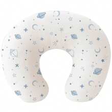 Funda de almohada de lactancia de muselina de algodón, suave y linda, adecuada para almohada de lactancia, recién nacidos niños y niñas - Multicolor - Ver 33