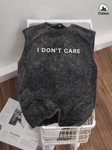 Áo tank top nam cỡ lớn Hemo, phong cách đường phố mùa hè, chất liệu co giãn nhẹ, màu đen bạc, kiểu dáng casual, thích hợp mặc hàng ngày. - màu đen - Xem 1