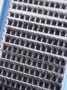 640/544/384pcs Individual False Eyelashes, Eyelash Book, Cluster False Eyelashes, DIY Eyelash Extension, Cluster False Eyelashes, Individual False Eyelashes, False Eyelashes - D - View 4