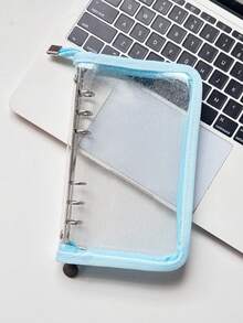 1 Pc A6 Transparent Sticker Book, Loose-Leaf Binder, Sticker Album, Sticker Pages, Stamp Collection Book, Pocket Book, 3D Stickers, Sticker Book, Photo Storage Sleeves, Book Cover, Collectible Card Box, Photo Album, Budget Planner, Diary, Notebook, Office Supplies - A6 - View 15