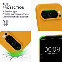 Compatible Case For Pixel 9 Pro - With Raised Edges - Wireless Charging Compatible - Matte Handle, 42500039 - 西瓜粉 - 查看 2