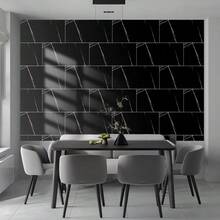 10x Marble Tiles Sticker Self-Adhesive Stick On Kitchen Home Wall Bathroom Decor - A - View 7