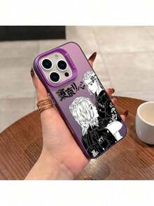 Fundas básicas para teléfonos - Morado transparente - Ver 4