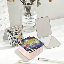 1pc Diamond Painting Kit With Zipper Jewelry Box, Mandala Flower Pattern, Non-Woven Fabric Material, Diamond Mosaic Cosmetic Box, Large Capacity, Suitable For Women's Holiday Gifts, Carnival Presents - View 15