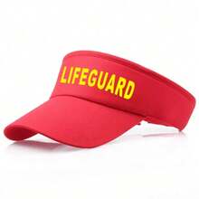1/2/3/4/5 Pcs Summer New Lifeguard Costume Set, Includes Swimsuit, Sunhat, Red Fashion Glasses, Whistle, Surfboard Bag, Beach Holiday Outfit, Suitable For Halloween, Cosplay Party - Multicolor - View 14