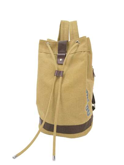Bucket Backpack, Outdoor Sports Casual Large Capacity Laptop Backpack, Travel Bag, Student Schoolbag