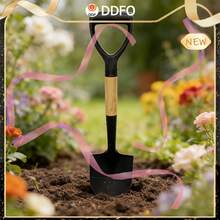 27 Inch Garden Shovel With D Grip Round Border Spade Digging Spade Garden Spade Large Tred Garden Tools From Ddfo - Classic - View 3