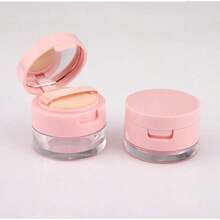 Compact Portable Loose Powder & Honey Powder Makeup Case With Sifter And Powder Puff, Equipped With Mirror, Travel Container, Compact And Space-Saving For Daily Carry, Outdoor Travel And Home Use,Makeup,Cheap,Room Decor,Vanity,Travel,Bedroom,Makeup Accessories,Cheap,Stocking Stuffers,Makeup,Makeup Tools,Cheap Stuff,Gifts,Gifts For Women,Christmas Gifts,Giveaways,Travel,Cheap Stuff,Travel Essential - 1pcs - 查看 2