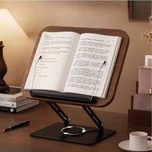 360° Rotating Reading Stand Book Holder, Home Reading Dedicated Stand, Desk-Top Reading Stand With Height Adjustable - Multicolor - View 4