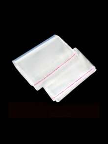 100pcs OPP Self-Adhesive Bags Wholesale, Clothing Shirt Packaging Self-Sealing Transparent Plastic Bags - Multicolor - View 8