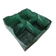 1pc Compartment Garden Planting Bag, Grid Planting Bag, Combination Planting Bag, Convenient Plant Planting Divider Bag - Dark Green - View 4