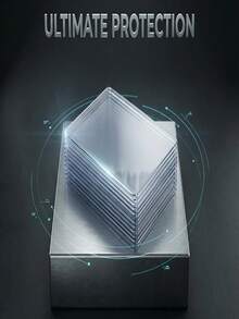 25/50pcs PVC Hard Plastic Transparent Card Sleeves, Card Game Collectible Card Protector Sleeves, Collection Card Holder, Scratch-Resistant, Fold-Resistant, Dust-Proof - Multicolor - View 4