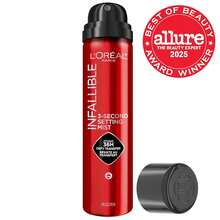 L'Oréal Paris L'Oreal Paris Infallible 3-Second Setting Spray Mist, Microfine Mist For Up To 36HR Wear, Clear, 1.76 Oz - 紅色 - 查看 2