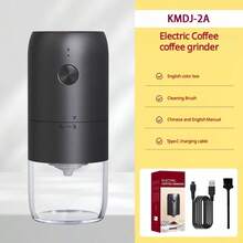 SOKANY Molinillo de café eléctrico profesional, adecuado para café de goteo/cafetera Moka, motor de cobre puro de bajo ruido, núcleo de molienda de cerámica de alta precisión lavable, carga rápida tipo C (con batería de litio de 1800mAh), molienda por pulso con un solo toque, recipiente de polvo transparente, diseño anti-salpicaduras, adecuado para preparar café a diario - Multicolor - Ver 13