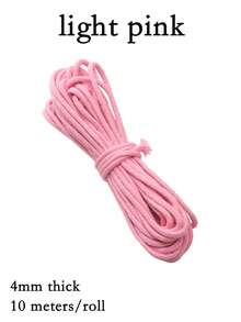 10m Hilo de algodón colorido DIY | Material de tejido para llaveros de espiral y adornos de mochila | Suministros para hacer joyas a mano | Regalo completo para el Día de San Valentín - hilo de algodón - Ver 9