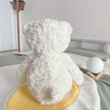 16.5 Inch Cream Teddy Bear Plush Soft Stuffed Animal Toy Soothing Companion Plush Doll Gift For Kids Baby Toddlers Girls Baby Shower Birthday Gift - 白熊 - 查看 9