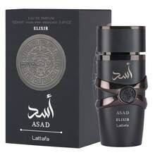 Lattafa Asad Elixir Men's Perfume 100ml - Spicy Woody Oriental Eau De Parfum - Long Lasting Luxury Fragrance With Tobacco Vanilla Amber Notes - Designer Cologne For Men - 清新香調 - 查看 2