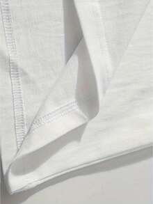 Disney Men's Casual T-Shirt, Lilo & Stitch "OHANA" Print, Heartfelt & Nostalgic Design, Perfect For Family & Daily Wear - White - View 4