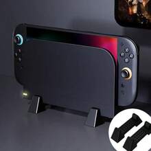 For Switch 2 Cooling Stand Desktop Cooling Bracket with Heat Dissipation Storage Display Rack Host Base Bracket Stand Place Stability Anti-Slip Optimized Heat Dissipation Hollow Design Strong Heat A - A - Ver 7