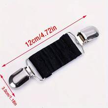 1Pc/2/3/4Pcs Dress Waist Cincher Clip Set, Elastic Clothing Clips, Tight Dress Cardigan Neckline Clips, Shirt Clips, Back Waist Cincher Clips, Shawl Clips, Vintage Sweater Clips For Women, Scarf Buckle Anti-Exposure, Collar Scarf Clips, Niche Women's Elastic Waist Cincher Clips - Multicolor - View 11