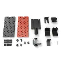 Manhattan 462518 - Soporte de Escritorio Multifuncional con Tablero Perforado y Porta Accesorios - Negro y Rojo - Ver 6